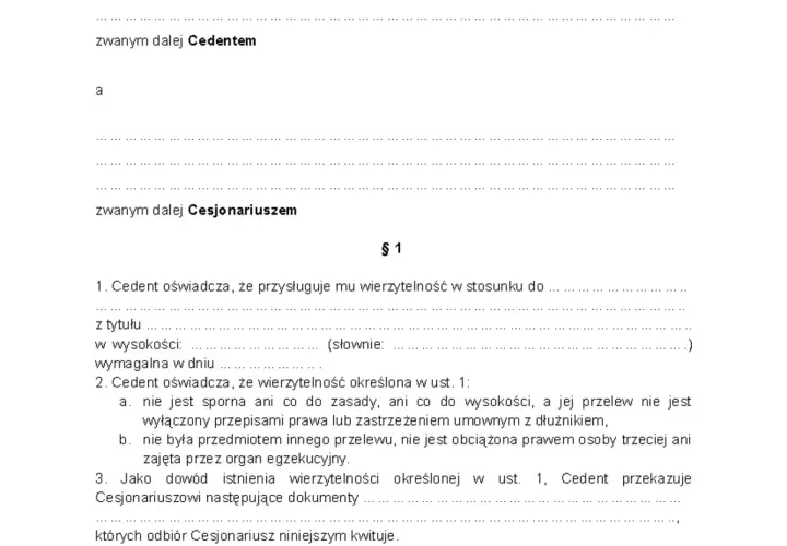 Czy można odstąpić od umowy cesji? Poznaj warunki i procedury