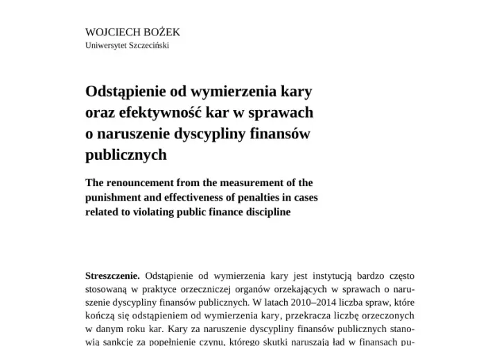Czy odstąpienie od kary oznacza skazanie? Zaskakująca prawda o karze