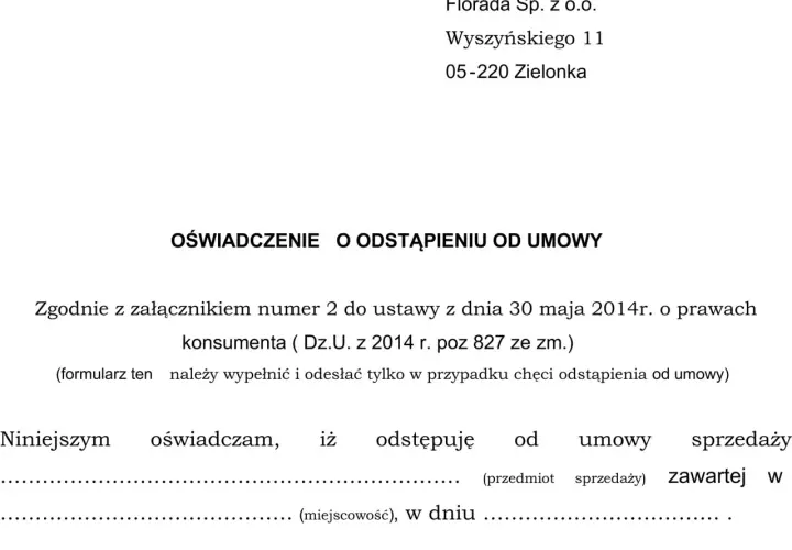 Jak bezpiecznie i bez opłat odstąpić od umowy z Energetyczne Centrum?