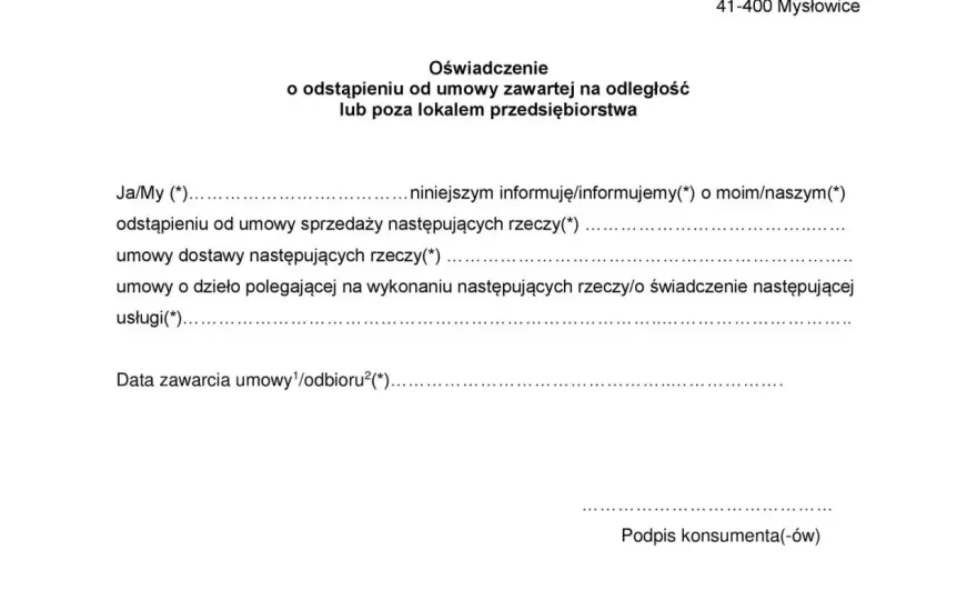 Jak napisać odstąpienie od umowy: 6 kluczowych elementów