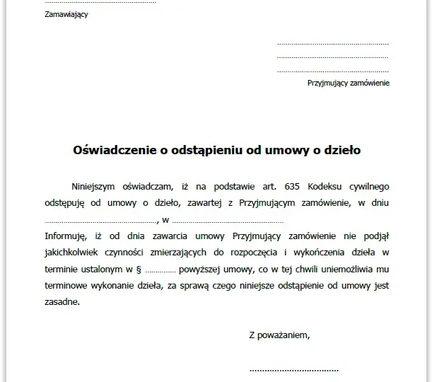 Jak bezpiecznie odstąpić od umowy warunkowej bez konsekwencji prawnych