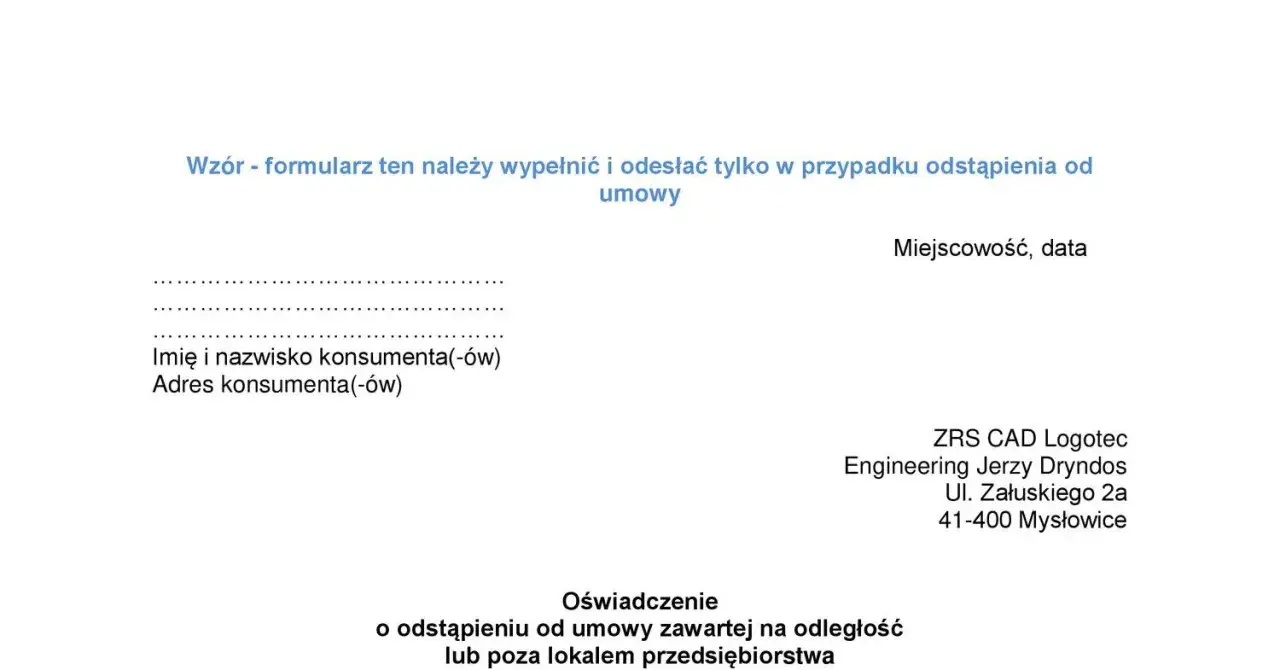 Czy można odstąpić od umowy mailem? Prawna metoda bez ryzyka i konsekwencji